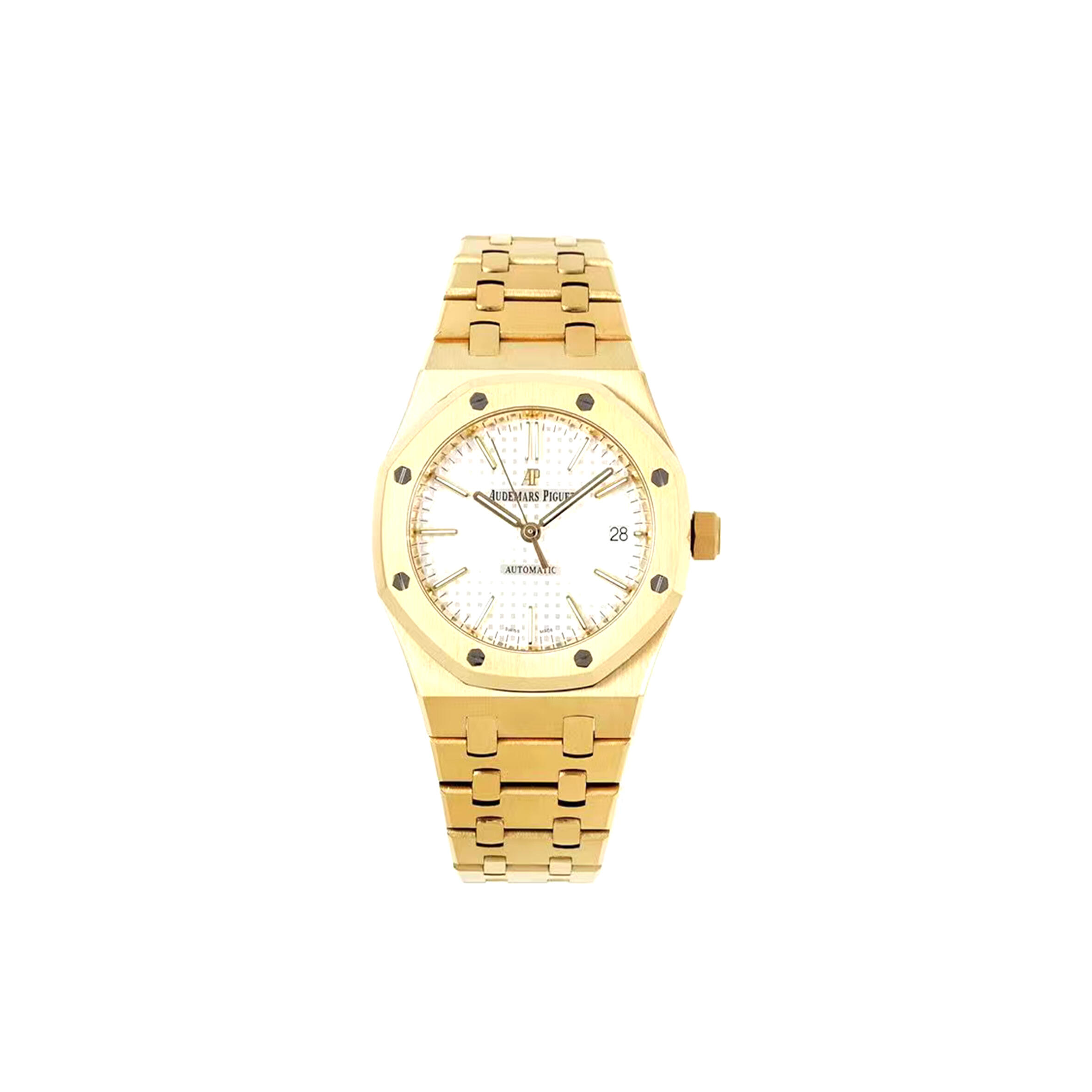 audemars P*g*et royal oak selfwinding watch-silver dial 33mm 396251